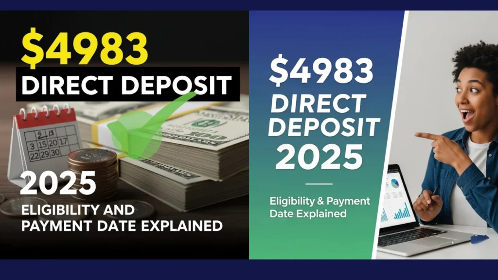 $4983 Direct Deposit 2025