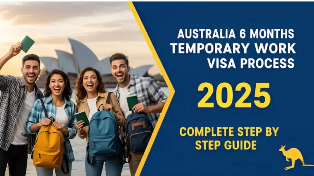 Australia 6 Months Temporary Work Visa Process 2025