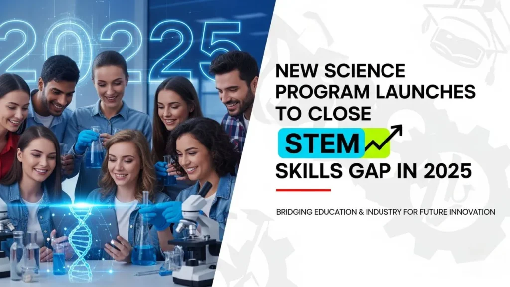 New Science Program Launches to Close STEM Skills Gap in 2025